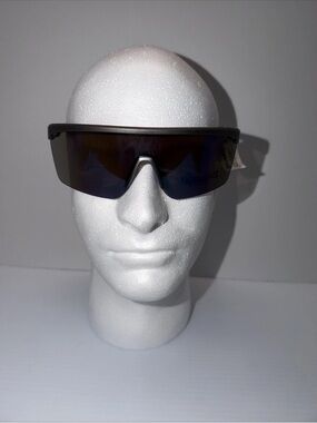 Southpole Men's Semi-rimless Sport Shield Sunglasses 100 Percent UV Absorptive
